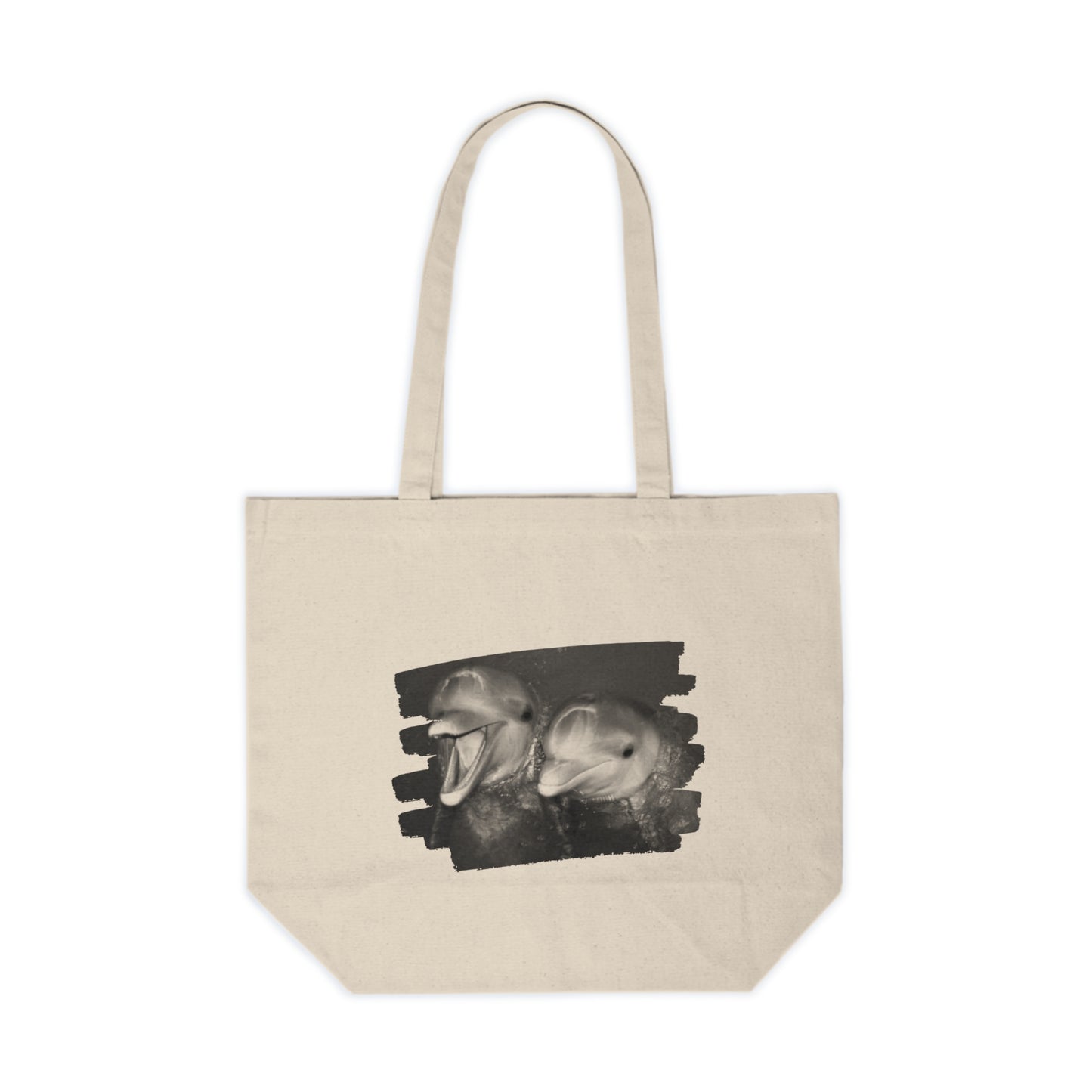 Book Lover's Canvas Shopping Tote