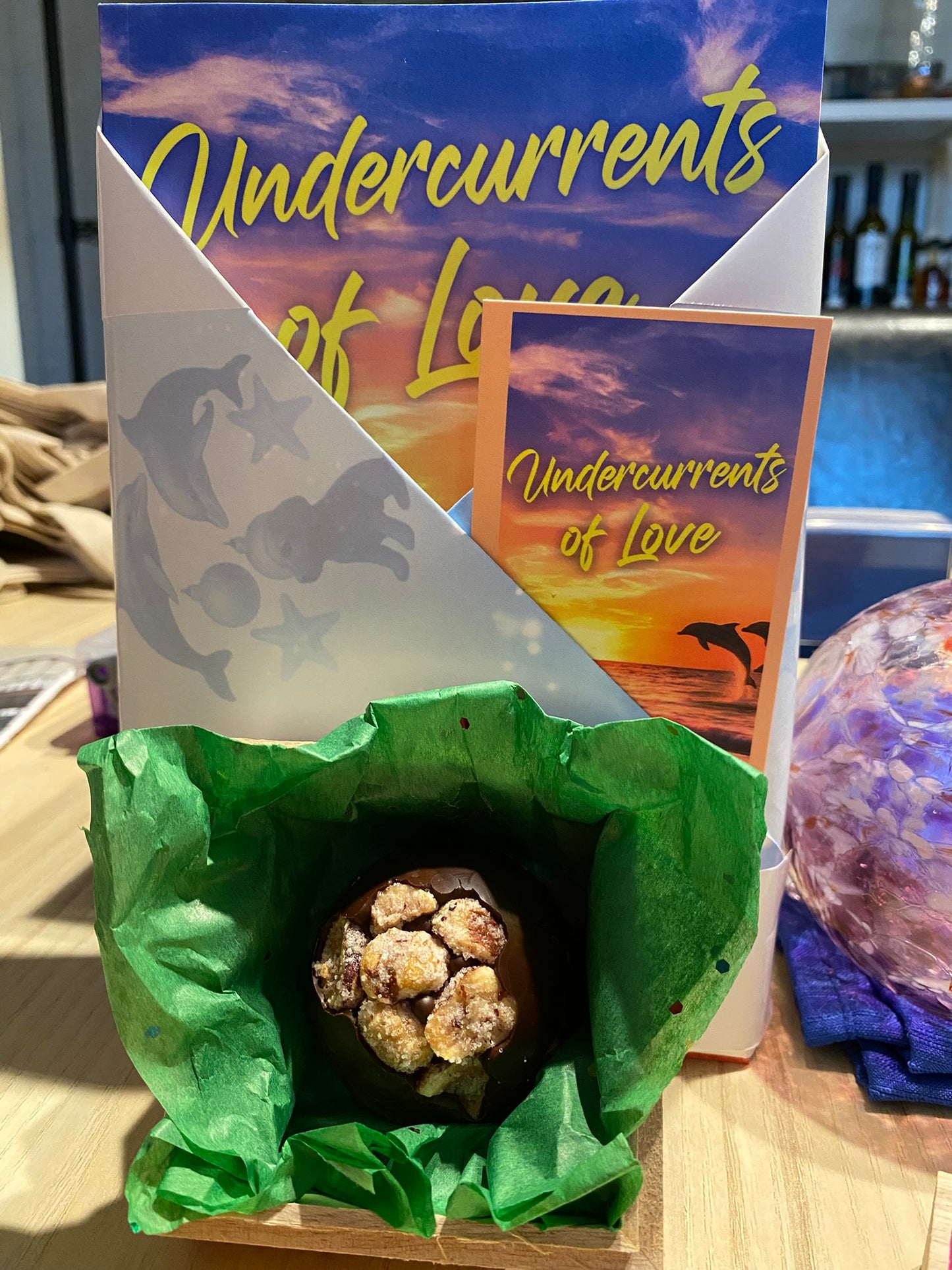 Undercurrents of Love + Chocolate Hazelnut Caramel Dome